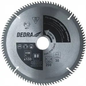 Dedra Kotouč pilový na dřevo 600x30mm 100z