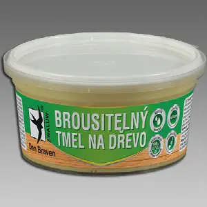 Debbex 00512RL Brúsiteľný tmel na drevo 250 g mahagon/teak