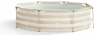 Swim Essentials Essence Luxe Sand White Stripe 305x76