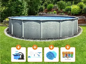 Steinbach Grande Pool Set Round 457 x 135 cm