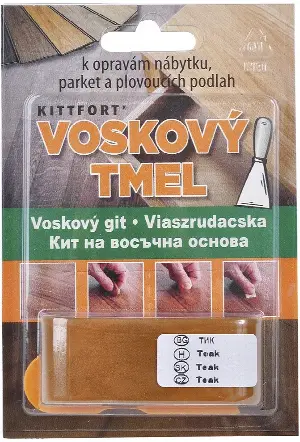 Kittfort Voskový tmel 12 g palisander