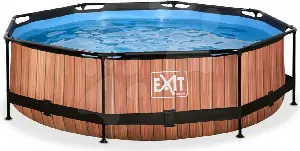Exit Toys Wood pool Bazén s filtráciou 300x76 cm