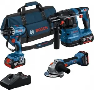 Bosch GSR 18V-45+GBH 18V-22+GWS 0615A5007L