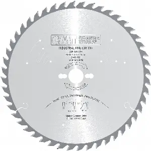 CMT Industrial Pílový kotúč pre pozdĺžne a priečne rezy - D254x2,4 d30 Z48 HM -5°Neg C29404810M