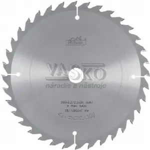 Pilana pílový kotúč SK WZ 81-26 na rezanie dreva s SK platkami 400x3.6x30 z48