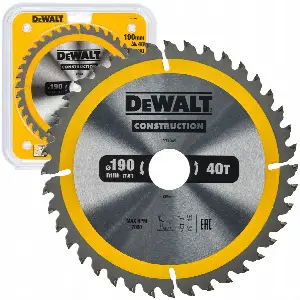 DeWALT DT1945 Pílový kotúč CONSTRUCTION, 190 x 30 mm, 40 zubov
