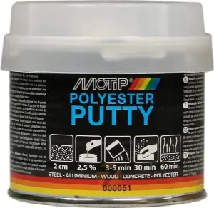 Motip 500051 polyesterový plniaci tmel s tužidlom 250 g