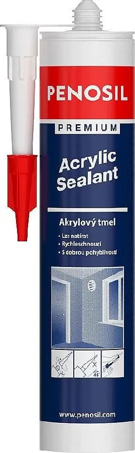 Penosil Premium Akrylátový tmel 310 ml biela