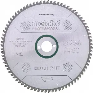 Metabo Pílový kotúč pre ručné okružné píly HW / CT 160x20, 54 FZ/TZ 8° 628073000