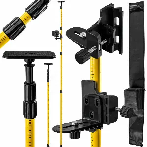 Powermat Teleskopická tyč pre krížové lasery, 4m | PM-TPLK-4M