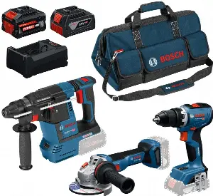 BOSCH GSR 18V-65 + GWS 18V-11 + GBH 18V-26 0615A500AJ