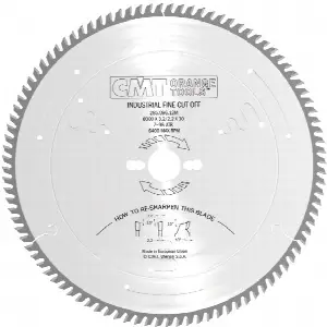 CMT Industrial Pílový kotúč pre finálne priečne rezy - D160x2,2 d20 Z48 HM C28516048H