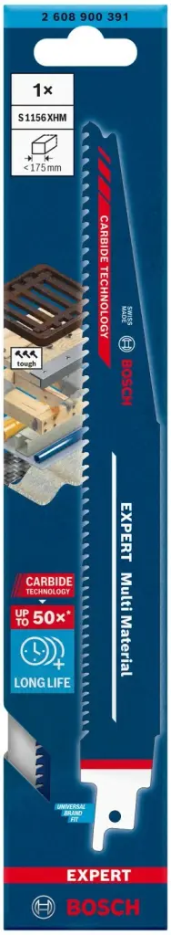 Bosch pilový list Expert Multi Material S 1156 XHM 1 ks 2608900391