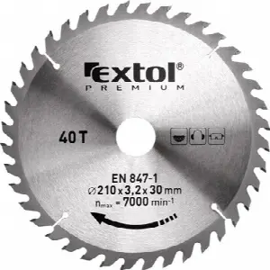 Extol Premium 125T24 pílový kotúč (8803206)