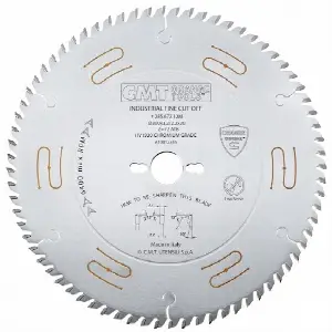 CMT CHROME Pílový kotúč pre pozdĺžne a priečne rezy - D250x3,2 d30 Z40 HM Odhlučnený