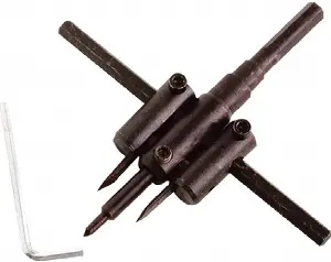 EXTOL CRAFT vrták nastaviteľný vykružovací do dreva s 2 brity 1804