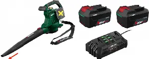 Parkside Plsa D3 + Akumulátor 20 V/4 Ah PAP 204 A1, 2 kusy + Dvojitá nabíjačka 20 V/4,5 A Pdslg 20 B1 800014162