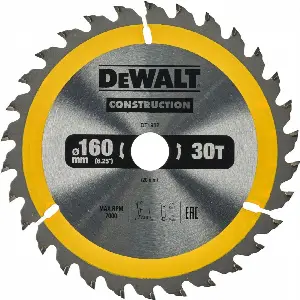 DeWALT DT1932 Pílový kotúč CONSTRUCTION, 160 x 20 mm, 30 zubov