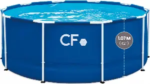 CF FRAME MODRÝ - 305 X 107 CM