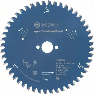 Bosch Pílový kotúč Expert for Laminated Panel 165 x 20 x 2,6 mm, 48 1ks 2608644128