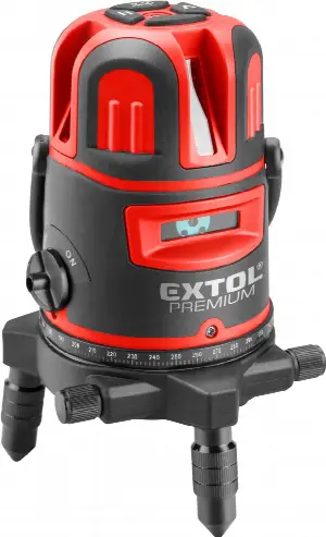 Extol Premium 1H-4V červený laser 8823311