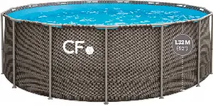 CF FRAME ratan 457 x 132 cm
