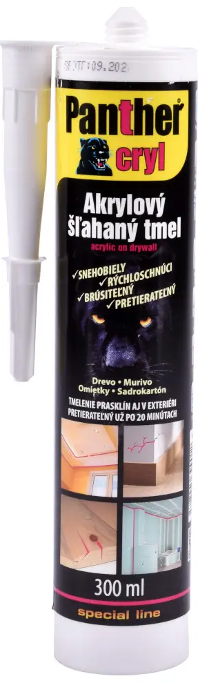 Panthercryl SP Šľahaný akrylový tmel 300 ml biela