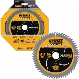 DeWALT DT99567 XR FLEXVOLT pílový kotúč 210 x 30 mm, 60 zubov