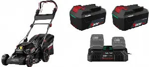 Parkside Performance Pprma 40-Li C3 + Akumulátor 20 V/4 Ah PAP 204 A1, 2 kusy + dvojitá nabíjačka 20 V/4,5 A 800013239