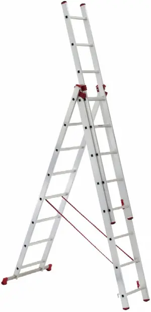 Alve rebrík 3x8 priečok typ 6608