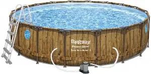 Bestway Power Steel Wood Swim Vista 5,49 x 1,22 m 56977