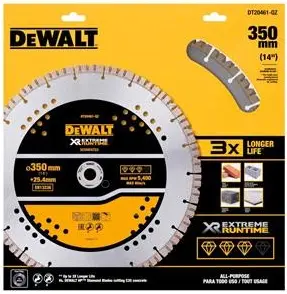 DeWalt DT20461 Segmentový diamantový pilový kotouč 350 mm