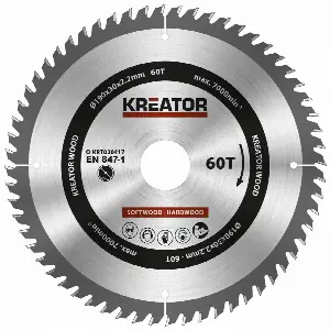Kreator KRT020417 na drevo 190mm, 60T KRT020417