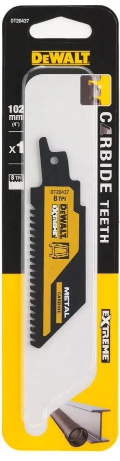 DeWALT DT20437 Pilový plátek pro mečové pily karbidový na železo