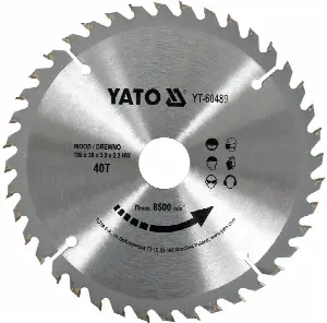 Yato Kotúč na drevo 190x30 mm 40z YT-60489