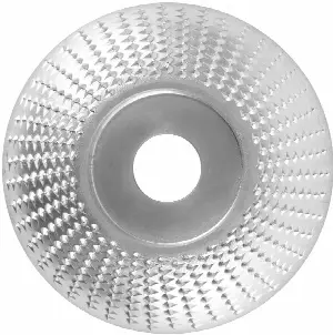 Kotúč Strend Pro, 125 mm, rašpľový na drevo, hrubý, oblý, do uhlovej brúsky
