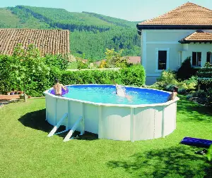 CF Planet Pool Classic 535x300x120 cm white / blue