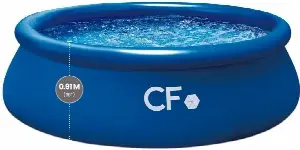 CF Planet Pool Qucik 366 x 91 cm modrá