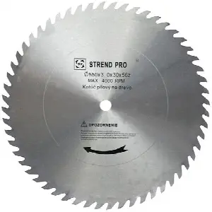 Strend Pro SuperSaw CW Pílový kotúč bez plátkov na drevo 300x1,6x30 z56