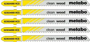 Metabo 5 Pílových listov CLEAN WOOD 74/ 2,5 mm 623634000