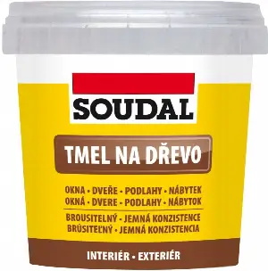 Soudal tmel na drevo 250 g teak
