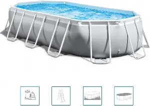 Intex Prism Frame Oval 503 x 274 x 122 cm 26796