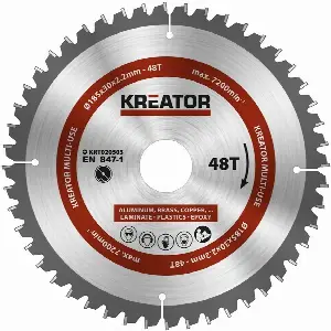 Kreator Pílový kotúč KRT020503 univerzálny 185mm, 48T