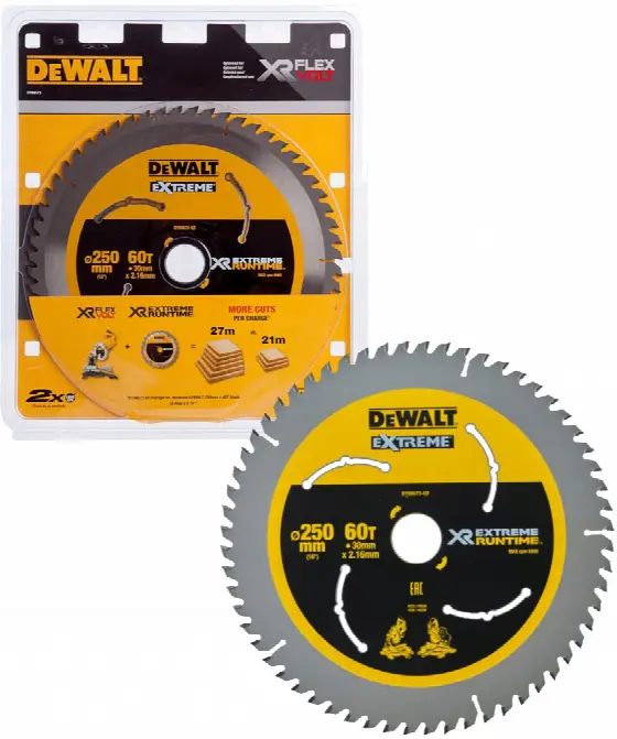 DeWALT DT99573 XR FLEXVOLT pílový kotúč 250 x 30 mm, 60 zubov