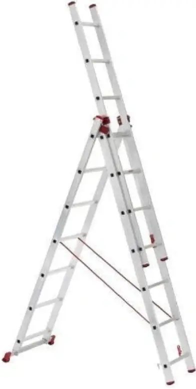 Alve rebrík 3x9 priečok typ 6609