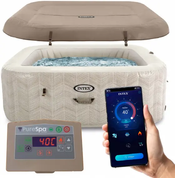 INTEX 28472 Pure Spa Chevron Deluxe