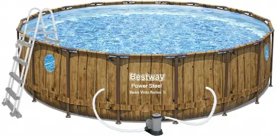 Bestway Power Steel Wood Swim Vista 5,49 x 1,22 m 56977