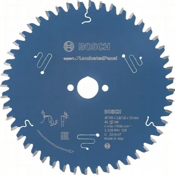 Bosch Pílový kotúč Expert for Laminated Panel 165 x 20 x 2,6 mm, 48 1ks 2608644128