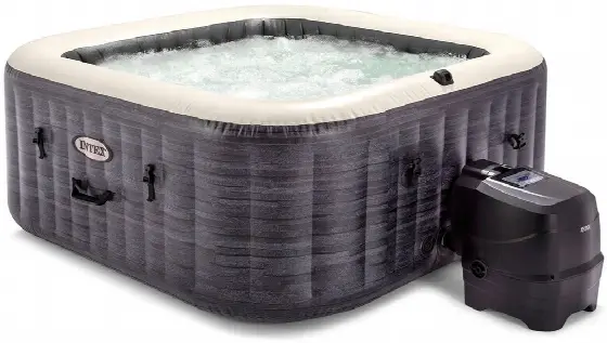 Intex Pure Spa Bubble Greystone Deluxe 4 AP 28450