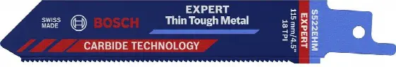 Bosch Pílový list EXPERT Thin Tough Metal S 522 EHM 1 ks 2608900359